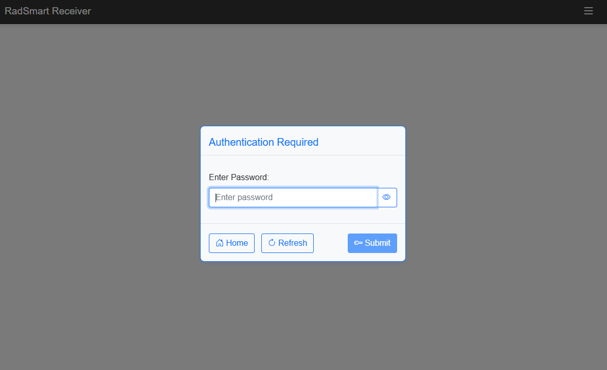 Configuration authentication
