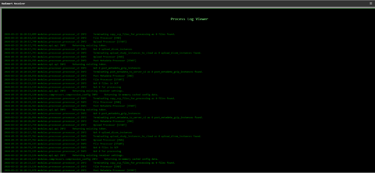 Process logs