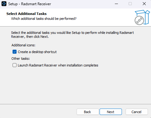 Additional tasks setup